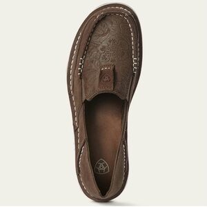Ariat Cruiser - Brown Suede/Brown Floral Emboss